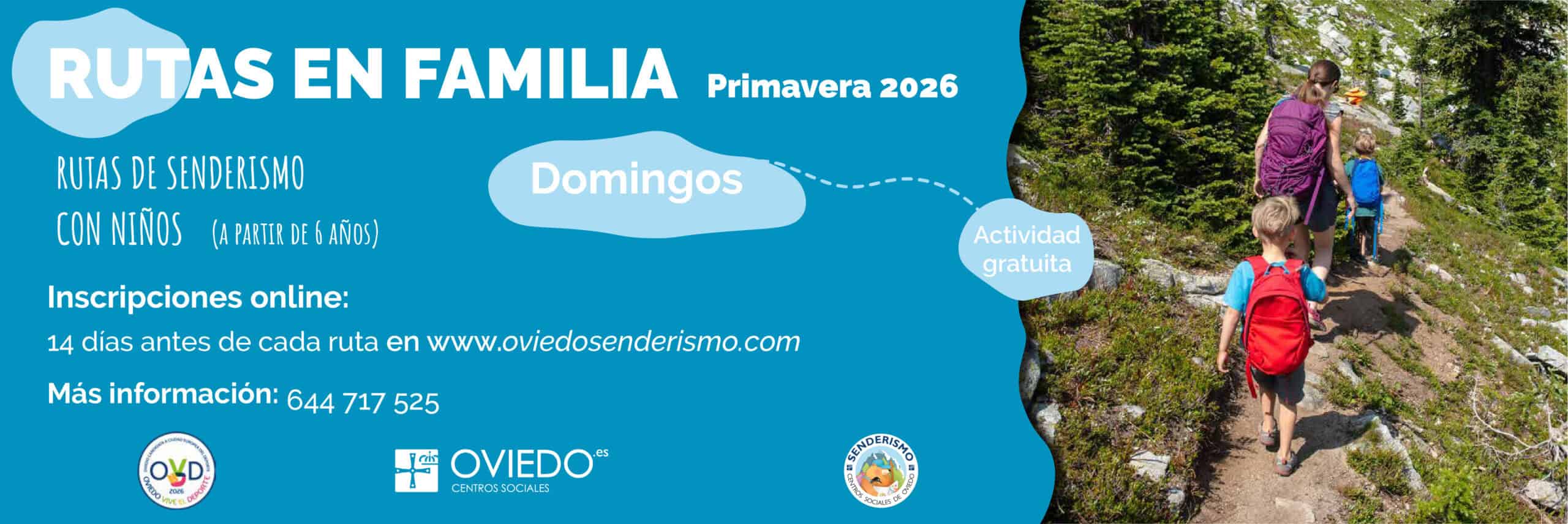RUTAS FAMILIARES PRIMAVERA 2026